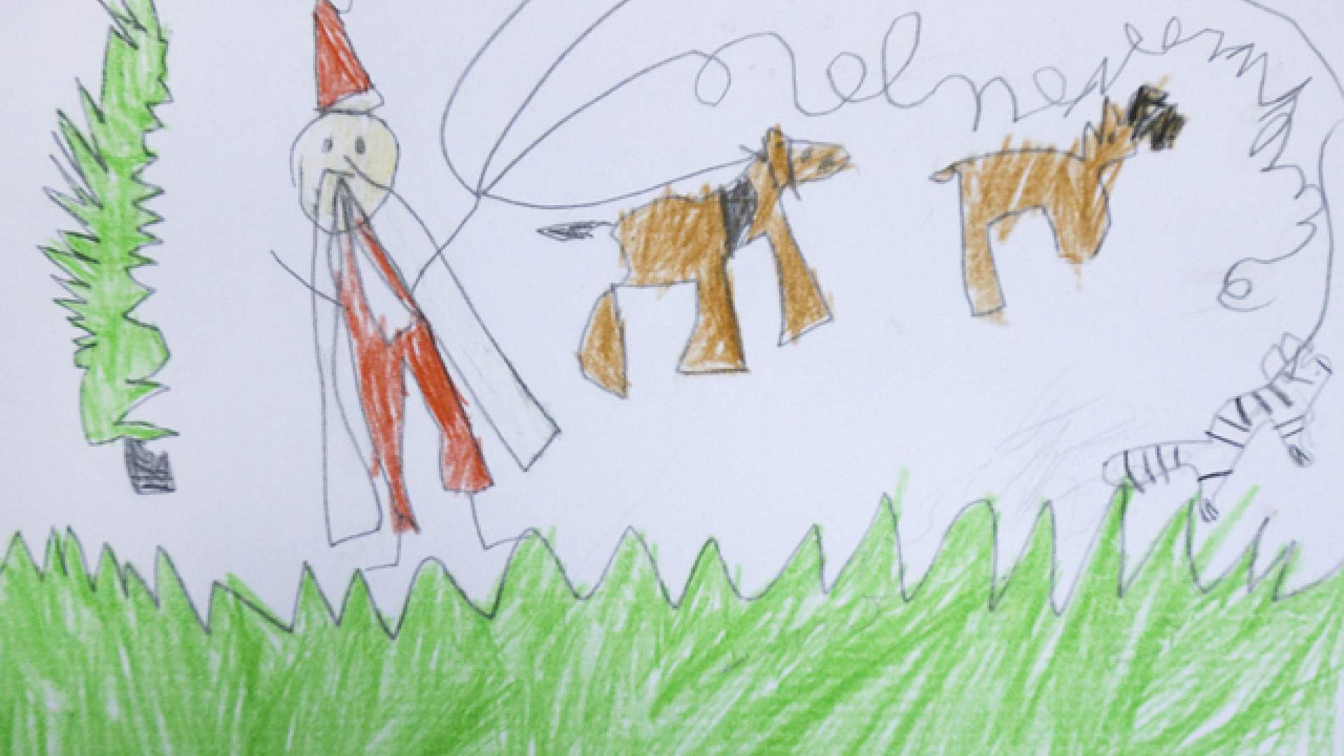 Los dibujos presentados para el concurso de Christmas del COVIB